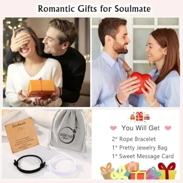 Soulmate Matching Bracelets for Couples Gifts