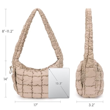 Stylish CLUCI Puffer Tote Bag for Women | Functional & Chic