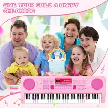 WOSTOO Kids Keyboard - Portable Piano for Early Learning