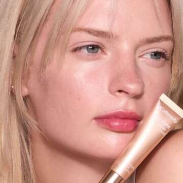 MCoBeauty Highlight & Glow Beauty Wand - Pink Glow, Vegan & Cruelty-Free