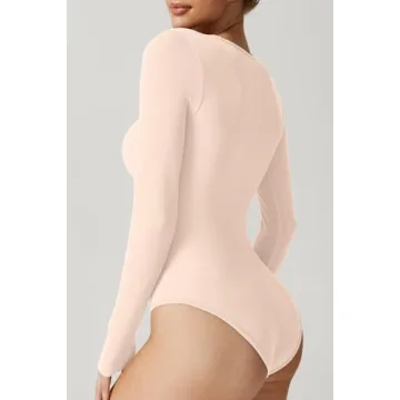 Shop Meyeeka Women's Ribbed Seamless Bodysuit Online