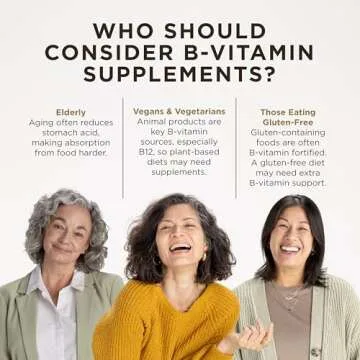 Solgar B-Complex "100", 100 Vegetable Capsules - Heart Health - Nervous System Support - Supports Energy Metabolism - Non GMO, Vegan, Gluten/ Dairy Free, Kosher, Halal - 100 Servings