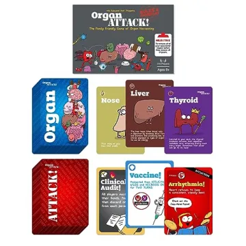 Engaging Organ Attack! Card Game for Family Fun