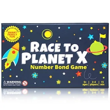 Race to Planet X: Number Bond Game - Math Games for Kindergarten, First Grade - Learn Addition Subtr...