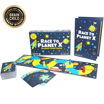 Race to Planet X - Fun Math Board Game for Kids