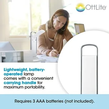 OttLite Portable LED Task Lamp for Crafting and Reading