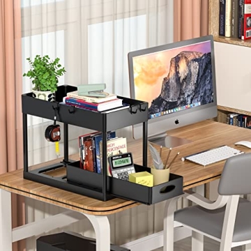 PUILUO Under Sink Organizer - Stylish and Functional Storage