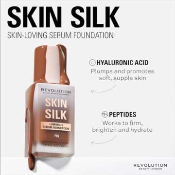 Revolution Beauty Skin Silk Serum Foundation - Light Coverage