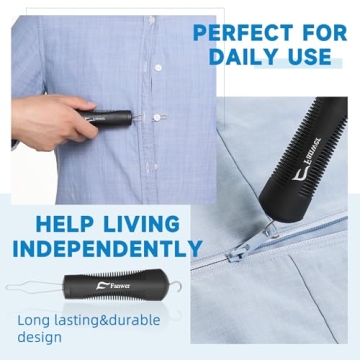 Fanwer Button Hook & Zipper Pull Helper for Easy Dressing