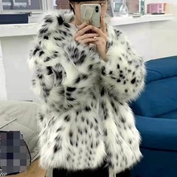 MIYYO Y2K Women's Short Faux Fur Coat for Chic Winter Style