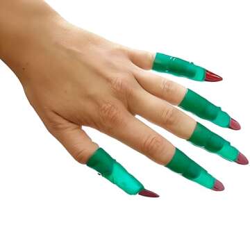 Plastic Witch Finger | Halloween Accessory