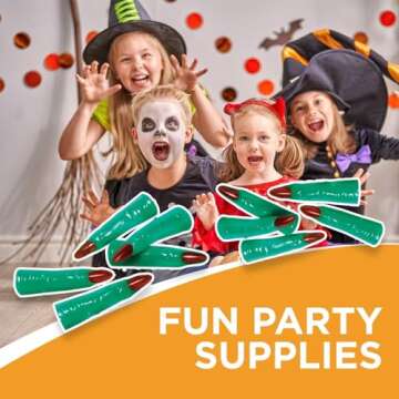 Plastic Witch Finger | Halloween Accessory