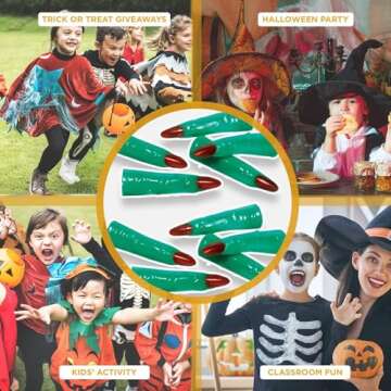 Plastic Witch Finger | Halloween Accessory