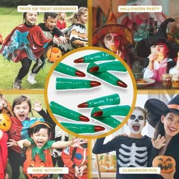 Plastic Witch Finger | Halloween Accessory