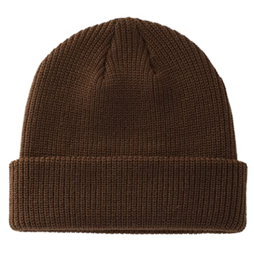 Connectyle Classic Men's Warm Winter Hats Acrylic Knit Cuff Beanie Cap (Coffee)