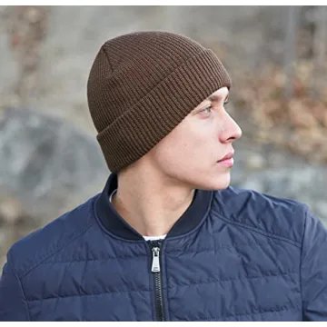 Connectyle Classic Men's Warm Winter Beanie Cap for Daily Wear