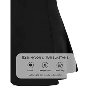 wantdo Women's Plus Size One Piece Swimsuit Tummy Control Modest Bathing Suit Flower Print Swimdress with Skirt