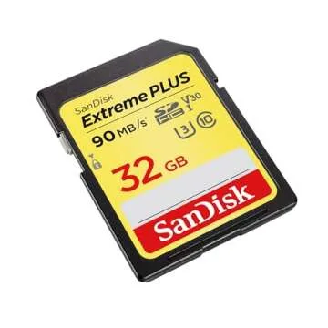 SanDisk Extreme PLUS 32GB Micro SD Card - Fast Performance