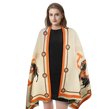 LIFWARM Scarfs for Women Shawls and Wraps for Evening Dresses Pashmina Scarves Blanket Cardigan Cape