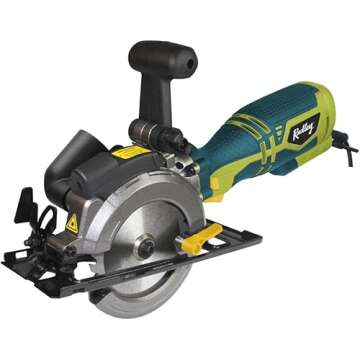 4.5" 5.8 Amp Compact Circular Saw for Precision & Portability