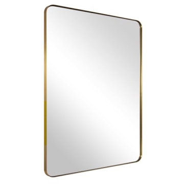 ANDY STAR Gold Bathroom Mirror 24x36 Beautiful Quality Mirror