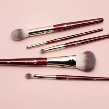 BK Beauty 5-Piece Professional Makeup Brush Set