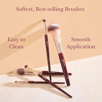 BK Beauty 5-Piece Professional Makeup Brush Set