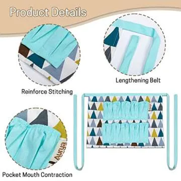 Aurya Kids Egg Apron, Chicken Eggs Collecting Gathering Holder Apron, Hen Duck Goose Eggs Holder Apron for Children