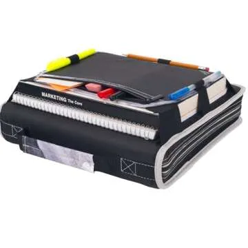 Five Star Zipper Binder with Expansion Panel for Organization