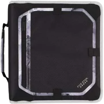 Five Star Zipper Binder with Expansion Panel for Organization