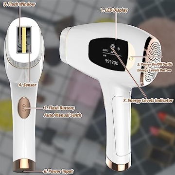 Effortless At-Home Laser Hair Removal Device for All
