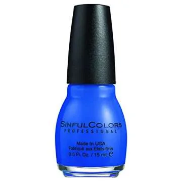 Sinful Colors Professional Nail Polish, Endless Blue, 0.5 fl oz