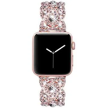 VIQIV Bling Bands for Apple Watch - Sparkling Elegance