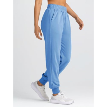 Yovela Women's Baggy High Waisted Sweatpants with Pockets