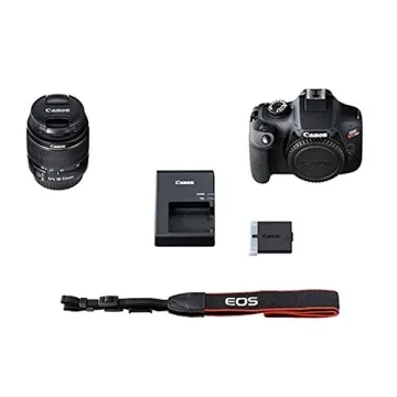 Canon EOS Rebel T100 DSLR Camera with Lens Bundle