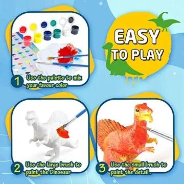 Dinosaur Painting Kit for Kids | Creative Arts Crafts Set