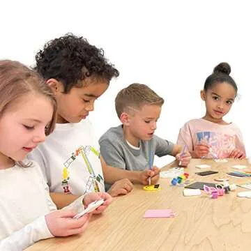 Hapinest DIY Mini Magnetic Tiles Fridge Magnet, Make Your Own Mini Magnet Tiles DIY Art & Craft Kit, Fun & Creative Birthday Gift for Girls Boys Teens, Arts and Crafts for Kids Ages 8-12 13 Years & Up