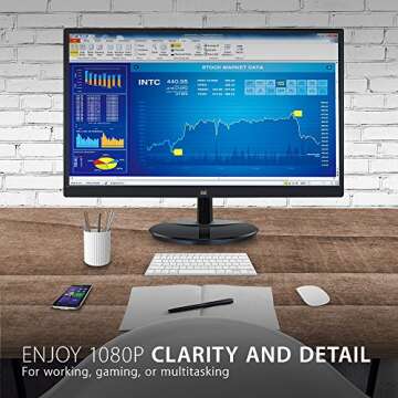 ViewSonic VA2759-SMH 27 Inch IPS 1080p 100Hz Monitor with FreeSync, HDMI and VGA Inputs