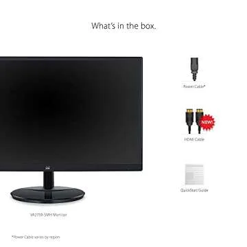 ViewSonic VA2759-SMH 27 Inch IPS 1080p 100Hz Monitor with FreeSync, HDMI and VGA Inputs