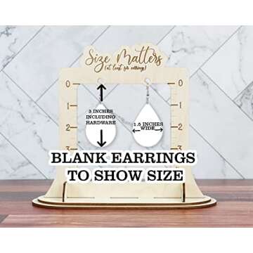 Faux Teal Cross and Cowhide Wood Earrings and Necklace Set - Western Jewelry Set - Rustic Jewelry Co...