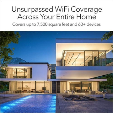 Netgear Orbi AX6000 Tri-Band Mesh WiFi System - 3-Pack