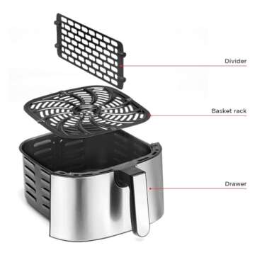 Chefman Max XL Air Fryer for Healthy Cooking