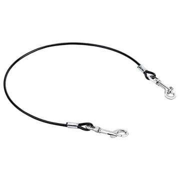 Mogoko Pet Dog Car Seat Belt Restraint - Chew Proof, Durable, 24 Inch