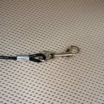 Mogoko Chew Proof Dog Car Seat Belt, Durable Safety Tether, Black