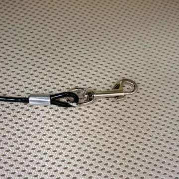 Mogoko Chew Proof Dog Car Seat Belt, Durable Safety Tether, Black