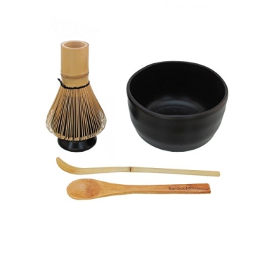 BambooMN Matcha Bowl Set - Perfect for Tea Ceremonies