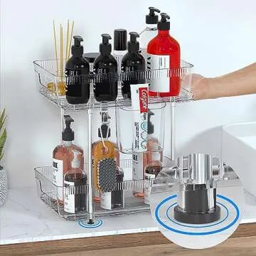 NIHEHAG Under Sink Organizer – Stylish Storage Solution