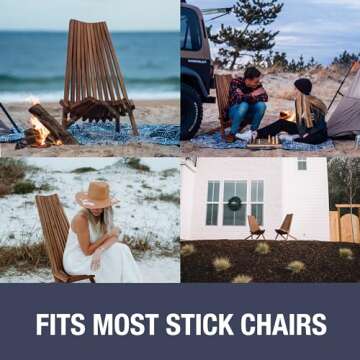 CleverMade Tamarack Chair Cover for All Weather Protection