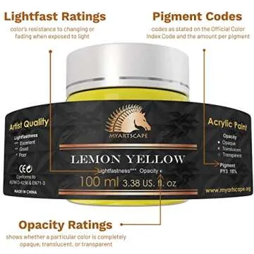 MyArtscape Acrylic Paint Set - Brilliant Color for All