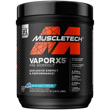 Pre Workout Powder | MuscleTech Vapor X5 | Pre Workout Powder for Men & Women | PreWorkout Energy Po...